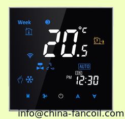Китай Умный термостат ВИФИ на блоки 2 катушки вентилятора пускает по трубам или 4 пускают системную модель по трубам ТФ-701/В поставщик