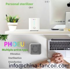 Китай Мини стерилизатор очистителя и воздуха с UVC обеззараживанием СИД и активным photocatalysis очищения углерода PM2.5 и UVC поставщик