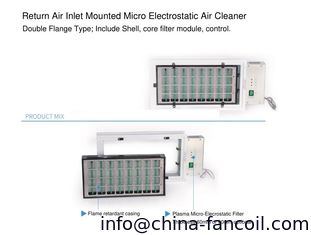 Китай Двойной служить фланцем уборщик плазмы микро- электростатический для обеззараживания воздуха FCU и помощи стерилизации, который нужно воевать с covid-19 поставщик