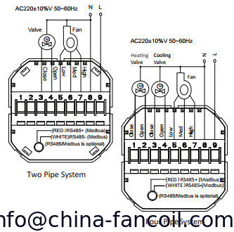 2 вентилятор темп термостат-достигаемости трубы 4 интегрированный трубой установленный может выбрать стоп или бежать-датчик внешние или внутреннее дискретное