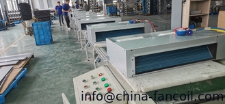 Китай Горизонтальные скрытые катушки вентилятора с мотором EC 0-10V поставщик