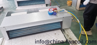 Китай Горизонтальная скрытая катушка вентилятора катушки вентилятора с вентилятором 0-10V поставщик